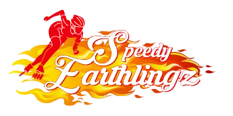 Speedy Earthlingz Roller Skating Academy Logo